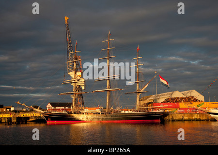 Die Clipper Stad Amsterdam 2010 Tall Ships Race, Hartlepool, Tees Valley Stockfoto