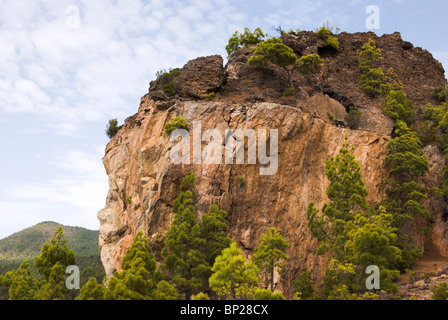 Hügel von Jedey auf der schönen Insel La Palma, in der Cannaries Stockfoto