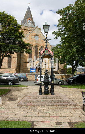 Kathedrale, wo Madonna Guy Ritchie, Dornoch, schottischen Highland Nord-Ost Küste geheiratet. Stockfoto