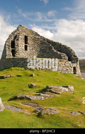 Dun Carloway Broch, Isle of Lewis, äußeren Hebriden, Western Isles, Schottland.   SCO 6250 Stockfoto