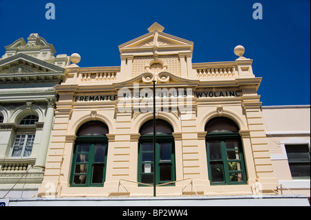 Eines der alten Gebäude in Fremantle, Australien.  Das zurückgegeben und Services League Club Gebäude, Fremantle. Stockfoto