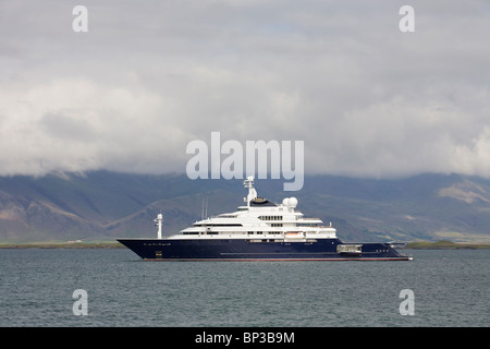 Krake die größte geführte privat Yacht. Im Besitz von Paul Allen co-Gründer von Microsoft Stockfoto