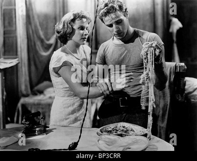 KIM HUNTER, Marlon Brando, eine Endstation Sehnsucht, 1951 Stockfoto