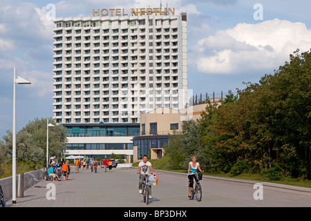 Hotel Neptun an der Küste der Ostsee Resort Warnemünde, Mecklenburg-West Pomerania, Deutschland Stockfoto