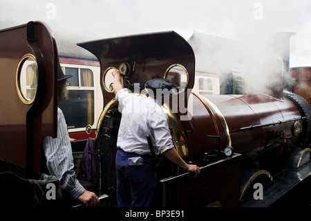 Der Bluebell Steam Railway, Sheffield Park, East Sussex Stockfoto