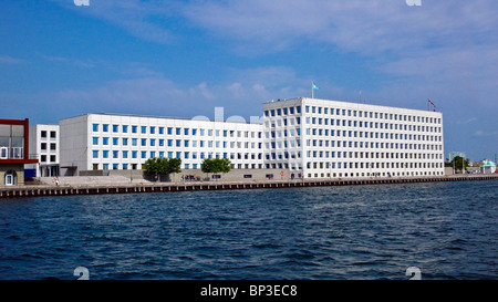 A.P. Møller - Mærsk a/s Hauptquartier auf Kulturnacht in Kopenhagen Dänemark Stockfoto