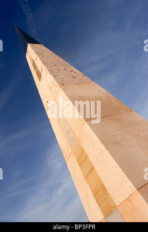 Orcombe Punkt Geoneedle an der Jurassic Coast, Exmouth, Stockfoto