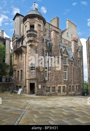 Writers' Museum and Makars' Court of The Royal Mile im Zentrum von Edinburgh Schottland Stockfoto