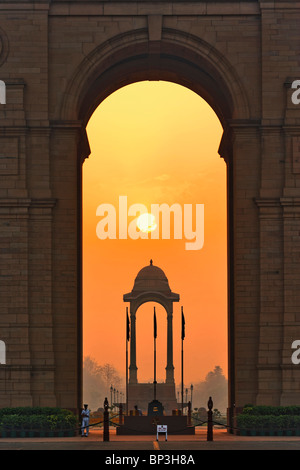 Indien ein Kriegsdenkmal in Neu-Delhi Commeorating Tor der indischen Toten des ersten Weltkrieges. Stockfoto