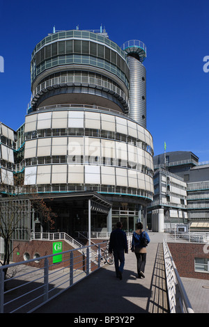 Gebäude von Gruner + Jahr Druck- und Verlagshaus, Hamburg, Deutschland Stockfoto