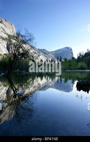 Mirror Lake Yosemite Nationalpark, Kalifornien. Stockfoto