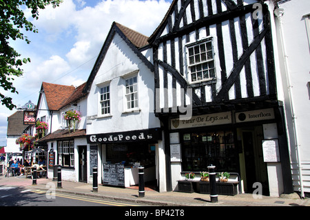 Periode Häuser auf Chapel Street, Billericay, Essex, England, Vereinigtes Königreich Stockfoto