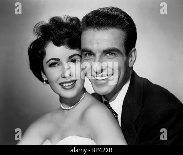 ELIZABETH TAYLOR, Montgomery Clift, einen Platz an der Sonne, 1951 Stockfoto