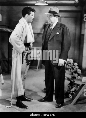 ROBERT TAYLOR, EDWARD ARNOLD, DIE MENGE brüllt, 1938 Stockfoto