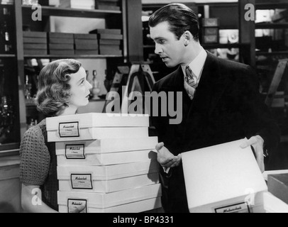 MARGARET SULLAVAN, James Stewart, im Laden um die Ecke, 1940 Stockfoto