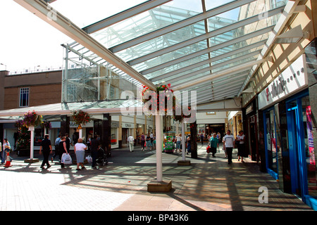 Großbritannien, England, Cheshire, Stockport, Merseyway Shopping Precinct Stockfoto