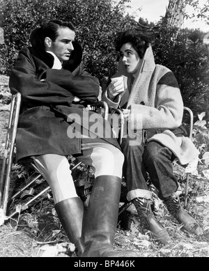 MONTGOMERY CLIFT, Elizabeth Taylor, einen Platz an der Sonne, 1951 Stockfoto