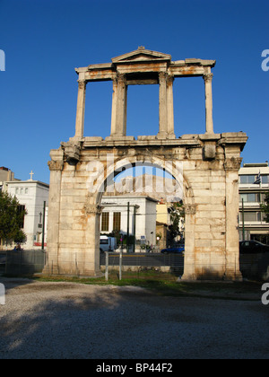 Hadrian Tor, Amalias Avenue, Athen, Attika, Griechenland Stockfoto