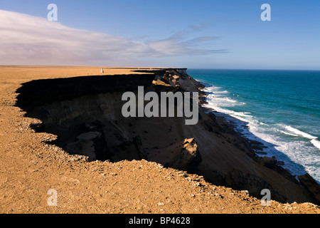 Westsahara, Küste, Atlantik. Stockfoto