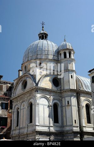 Venedig, Italien, Chiesa di Santa Maria dei Miracoli im Stadtteil Castello, nur Editorial. Stockfoto