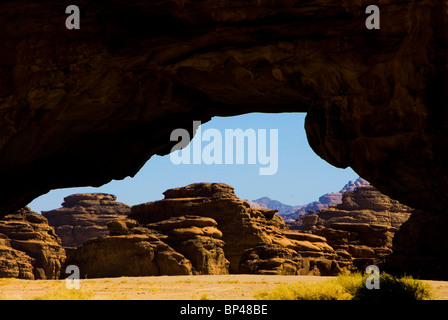 Saudi Arabien, Hisma Wüste nördlich von Tabuk Stockfoto