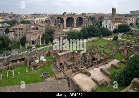 Ruinen, Palatin, Forum Romanum, Rom, Italien Stockfoto
