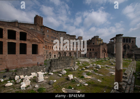 Trajan Markt (Mercatus Traiani), Rom, Italien Stockfoto