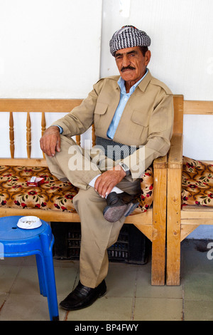 Irakischen kurdischen Mann in Dohuk, Kurdistan, Irak Stockfoto