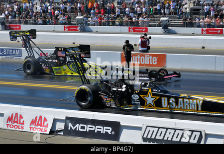 Der Infineon Raceway 1/4 Meile, Sonoma CA Stockfoto