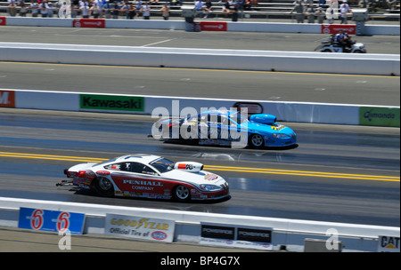 Der Infineon Raceway 1/4 Meile, Sonoma CA Stockfoto