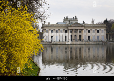 Lazienki Palace, Königlichen Bäder Park, Warschau Polen Stockfoto