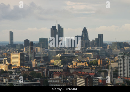 Blick auf London von Millbank Tower Stockfoto