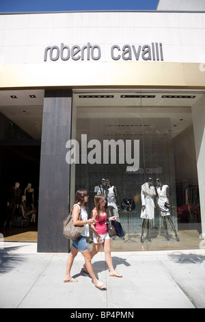 Roberto Cavalli-Store auf dem Rodeo Drive, Los Angeles, Kalifornien, USA Stockfoto