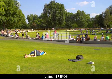 Prinzessin Diana Gedenkbrunnen Stockfoto