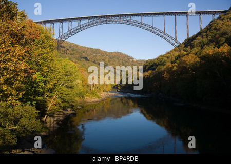 New River Gorge Bridge in Fayetteville, West Virginia Stockfoto