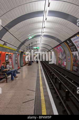 U-Bahnstation Green Park - London Stockfoto