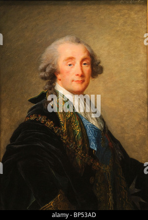 Alexandre Charles Emmanuel de Crussol-Florensac (1747 – 1815), 1787, von Élisabeth Louise Vigée Le Brun Stockfoto