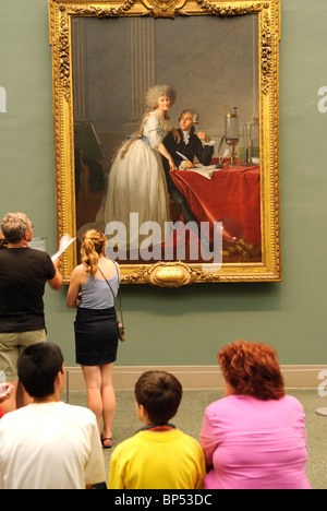 Antoine-Laurent Lavoisier und seine Frau, 1788, von Jacques-Louis David, Metropolitan Museum of Art, New York City Stockfoto