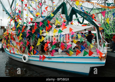 jährliche Segen der Flotte bei Bayou La Batre Alabama von "Forrest Gump" Ruhm Stockfoto