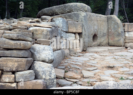 Dolmen. 5000 Jahre alt. Stockfoto