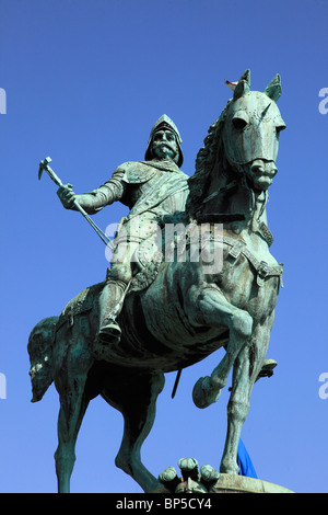 Schweden, Göteborg, Göteborg, Karl IX Statue, Stockfoto