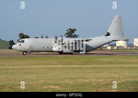 Militärische Luftwaffe c-130 Hercules Stockfoto