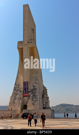 Padrão Dos Descobrimentos, Denkmal der Entdecker, Lissabon, Portugal Stockfoto