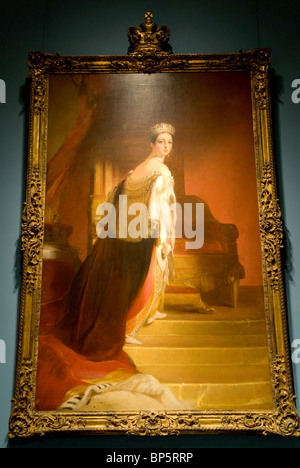 Queen Sie Victoria, 1838, Thomas Sully (American, 1783 – 1872), Stockfoto