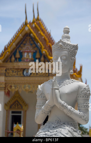 Süd-Ost Thailand, Ko Samui (aka Koh Samui). Khunaram Tempel. Stockfoto