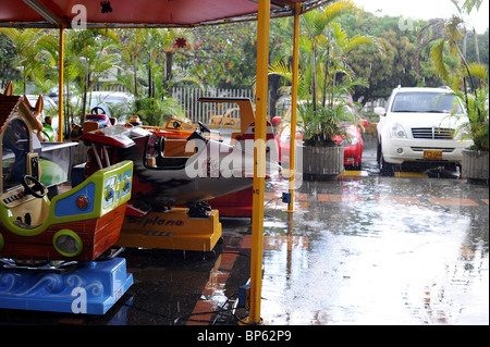 Regenzeit in Medellin, Kolumbien Stockfoto