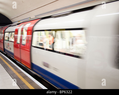 Londoner U-Bahn Stockfoto