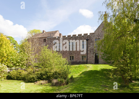 St Briavels Castle, jetzt eine YHA-Jugendherberge, im Forest of Dean, Gloucestershire, Großbritannien Stockfoto