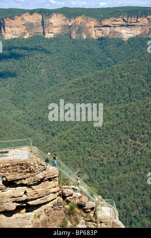 Preikestolen und Grose Valley Blackheath Blue Mountains NSW Australia Stockfoto