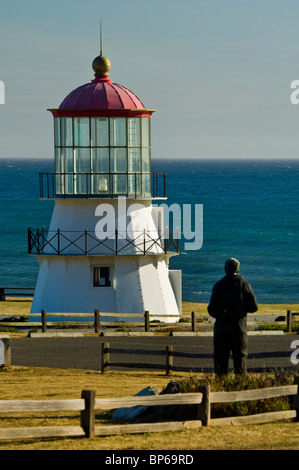 Cape Mendocino Leuchtturm im Shelter Cove an der verlorenen Küste, Humboldt County, Kalifornien Stockfoto